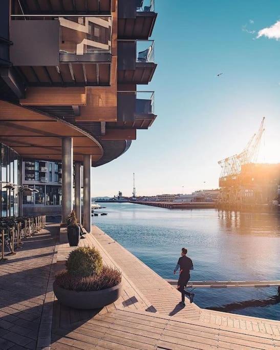 Tjuvholmen / Aker Brygge - Most Expensive Area In Oslo! Apartment ภายนอก รูปภาพ